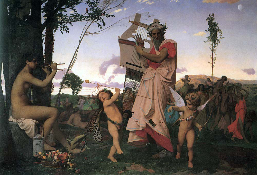 Anacreon Bacchus and Cupid